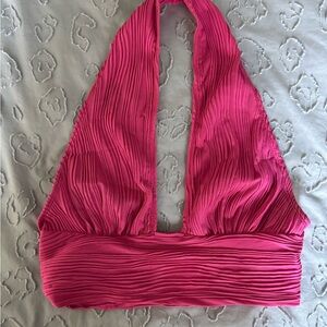 SHEIN Pink Halter Top
